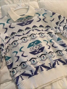 Vintage Alfred Dunner 100% cotton sweater